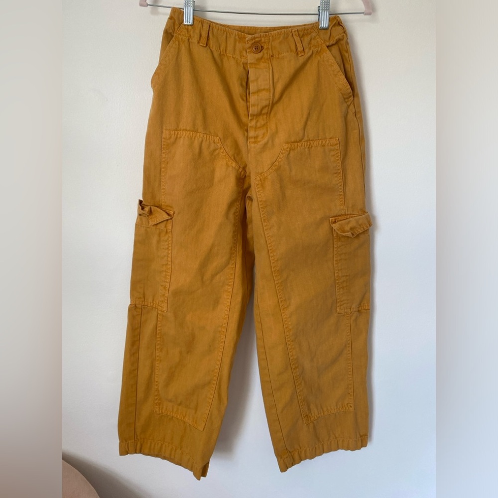 Yellow Cargo Pants